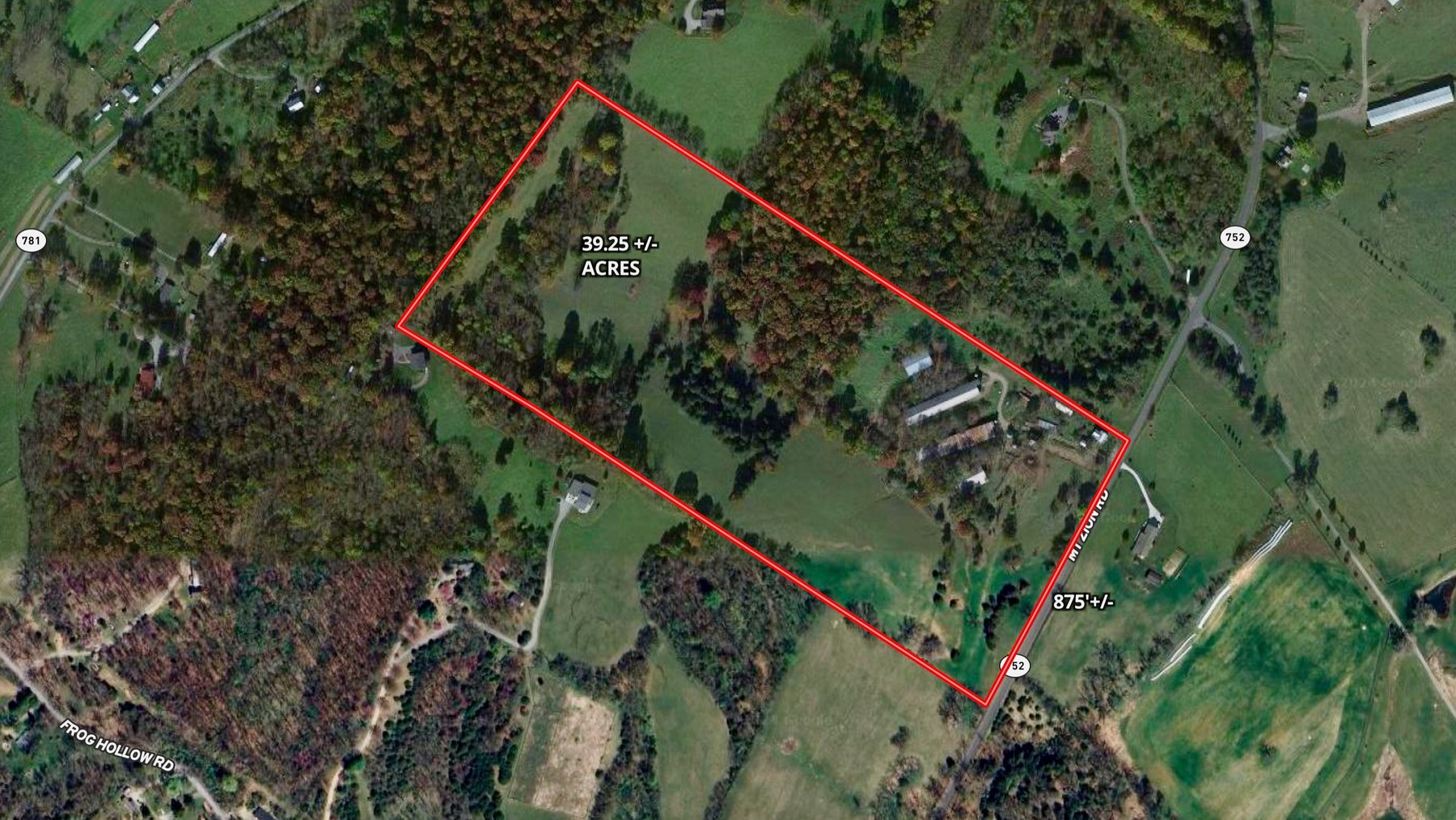 Image for 39.25 +/- Acres w/3 BR Farm House, 2 Poultry Houses, Loafing Shed & Litter Storage Shed--Rockingham County, VA