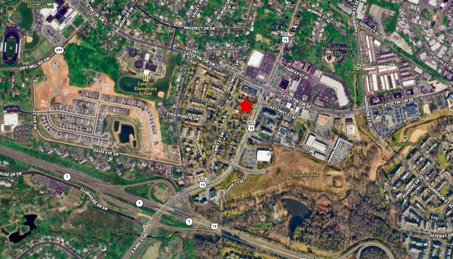 Image for 4 BR/3 BA Home & Adjacent .14 +/- Acre Vacant Lot in The Town of Leesburg, VA--SELLING to the HIGHEST BIDDER!!