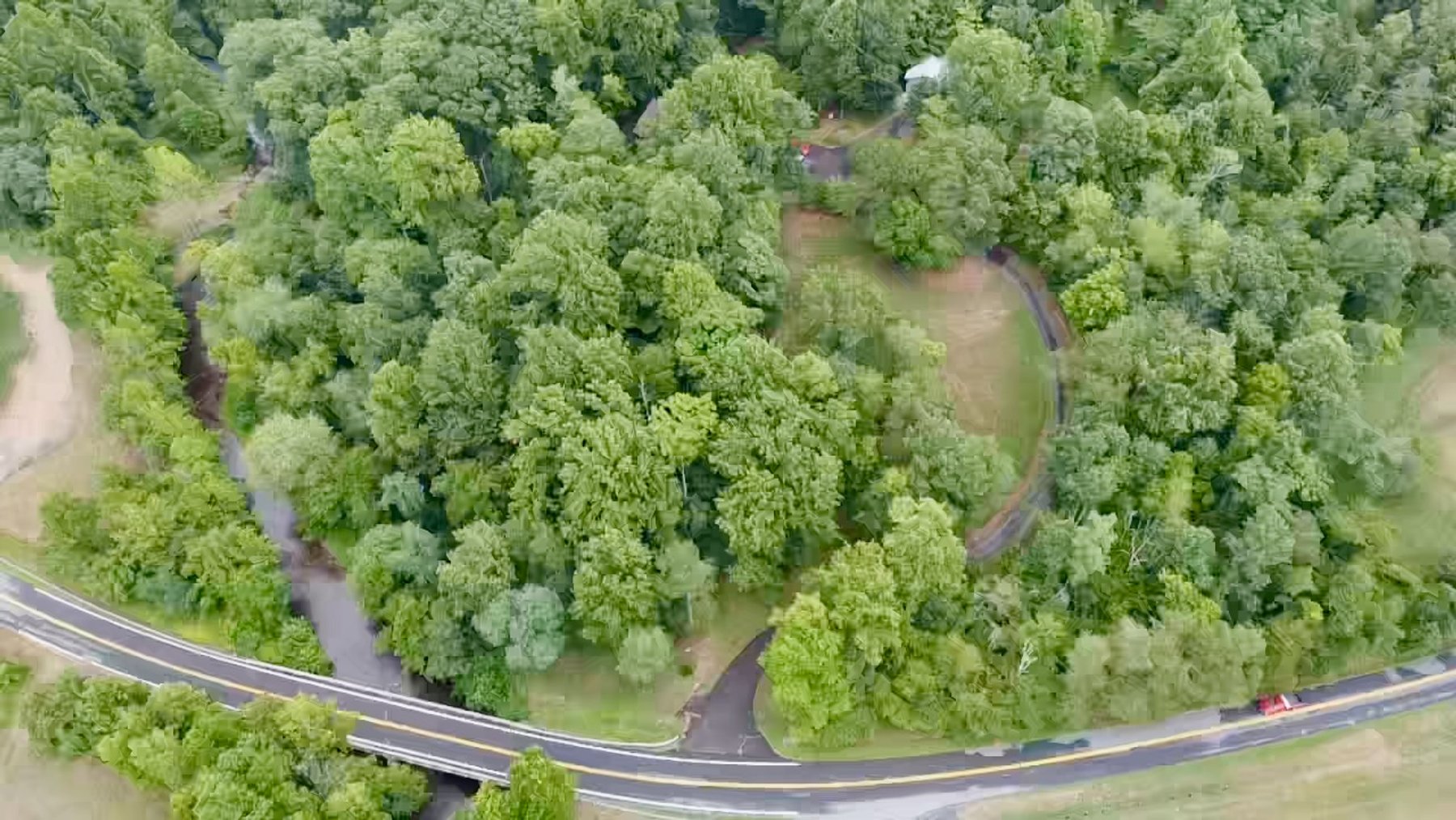 Image for 4 BR/2 BA Log Home on 7.9 +/- Acres w/400' +/- of Rapidan River Frontage & 2 Shops/Garages--Madison County, VA