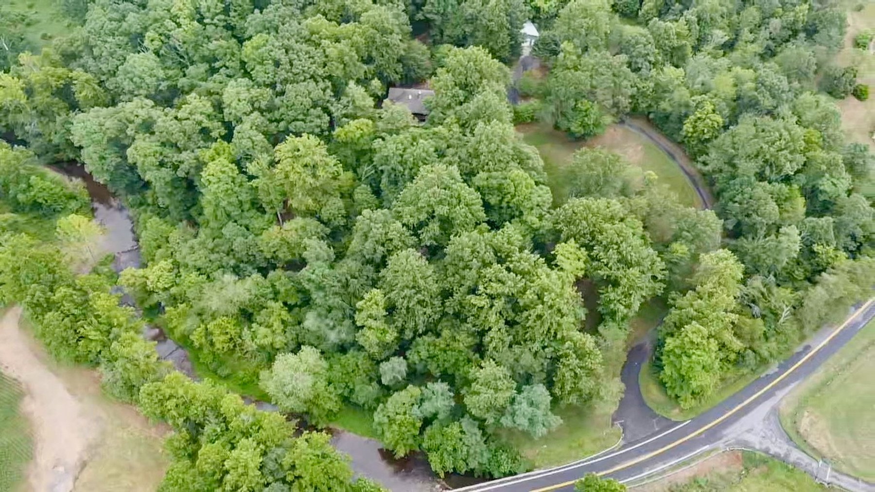 Image for 4 BR/2 BA Log Home on 7.9 +/- Acres w/400' +/- of Rapidan River Frontage & 2 Shops/Garages--Madison County, VA