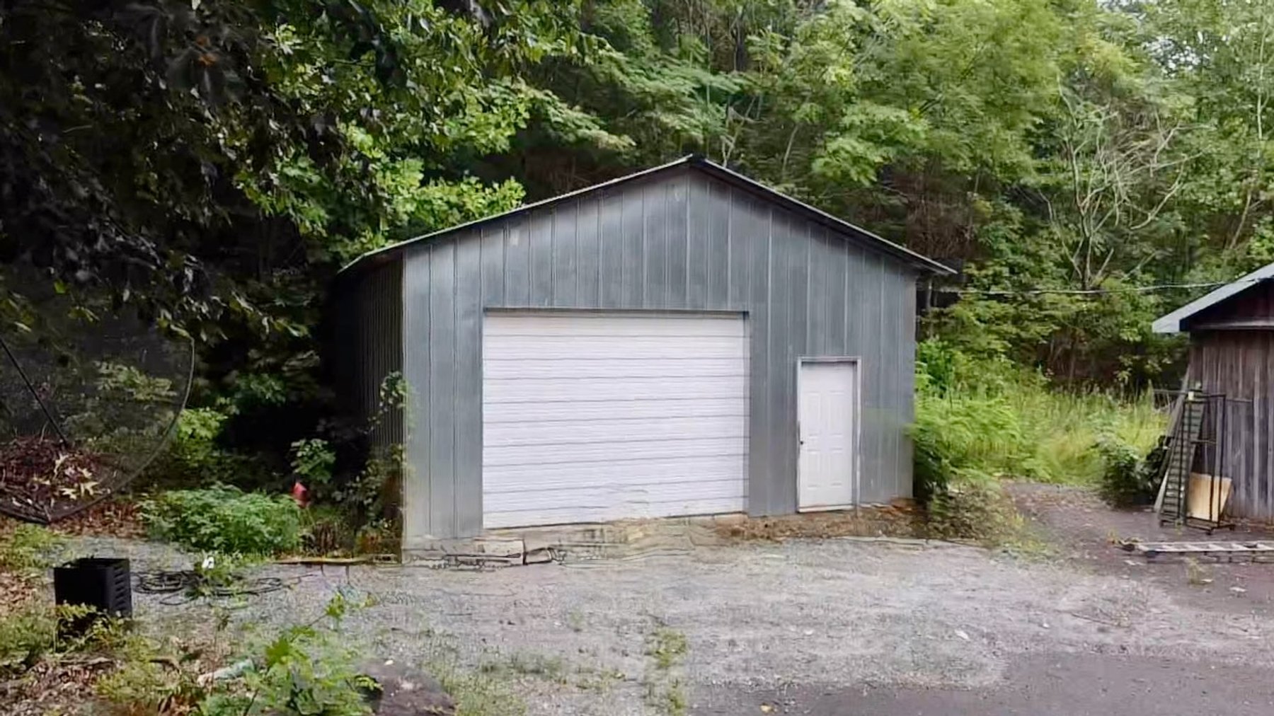 Image for 4 BR/2 BA Log Home on 7.9 +/- Acres w/400' +/- of Rapidan River Frontage & 2 Shops/Garages--Madison County, VA