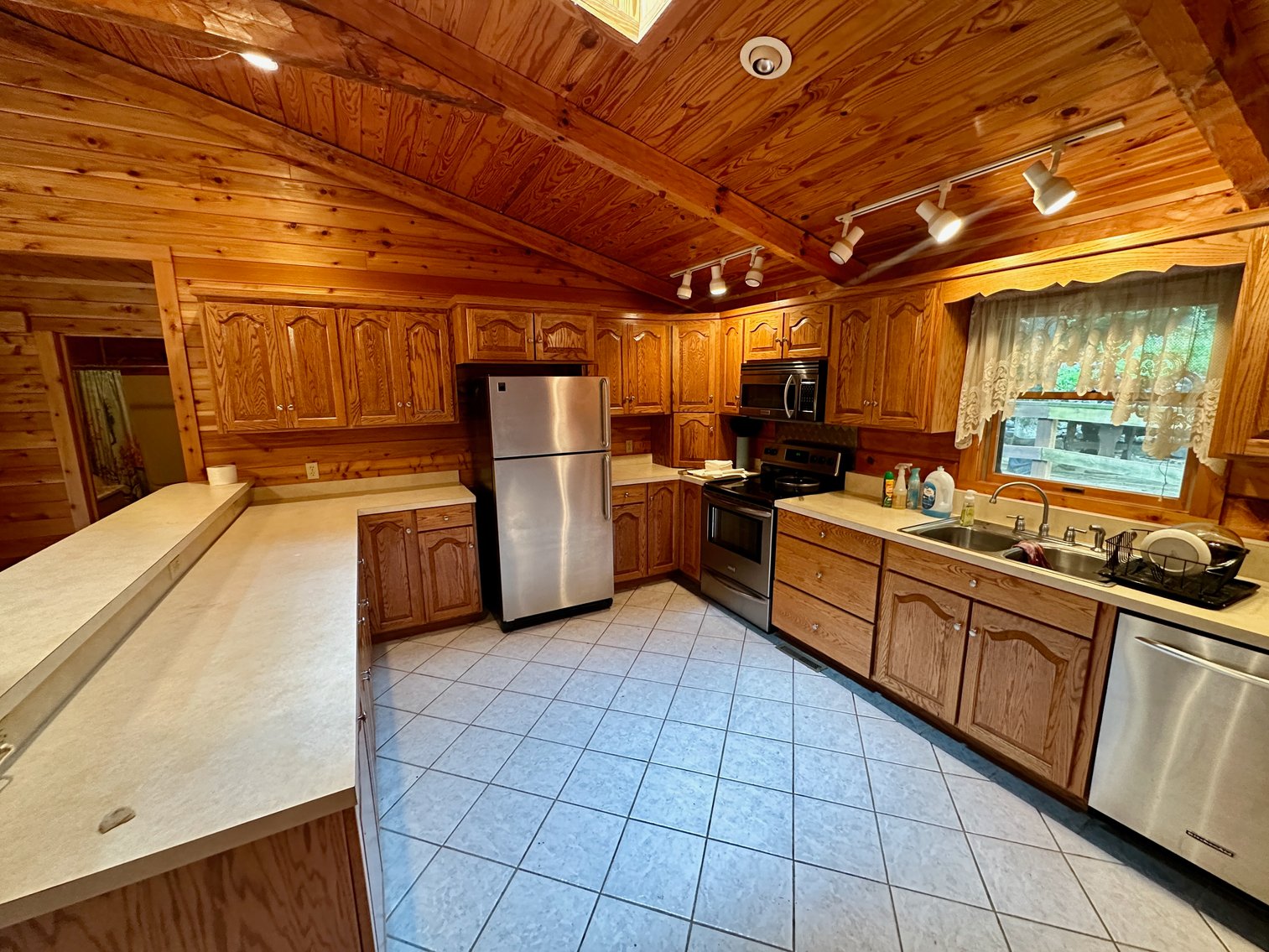 Image for 4 BR/2 BA Log Home on 7.9 +/- Acres w/400' +/- of Rapidan River Frontage & 2 Shops/Garages--Madison County, VA