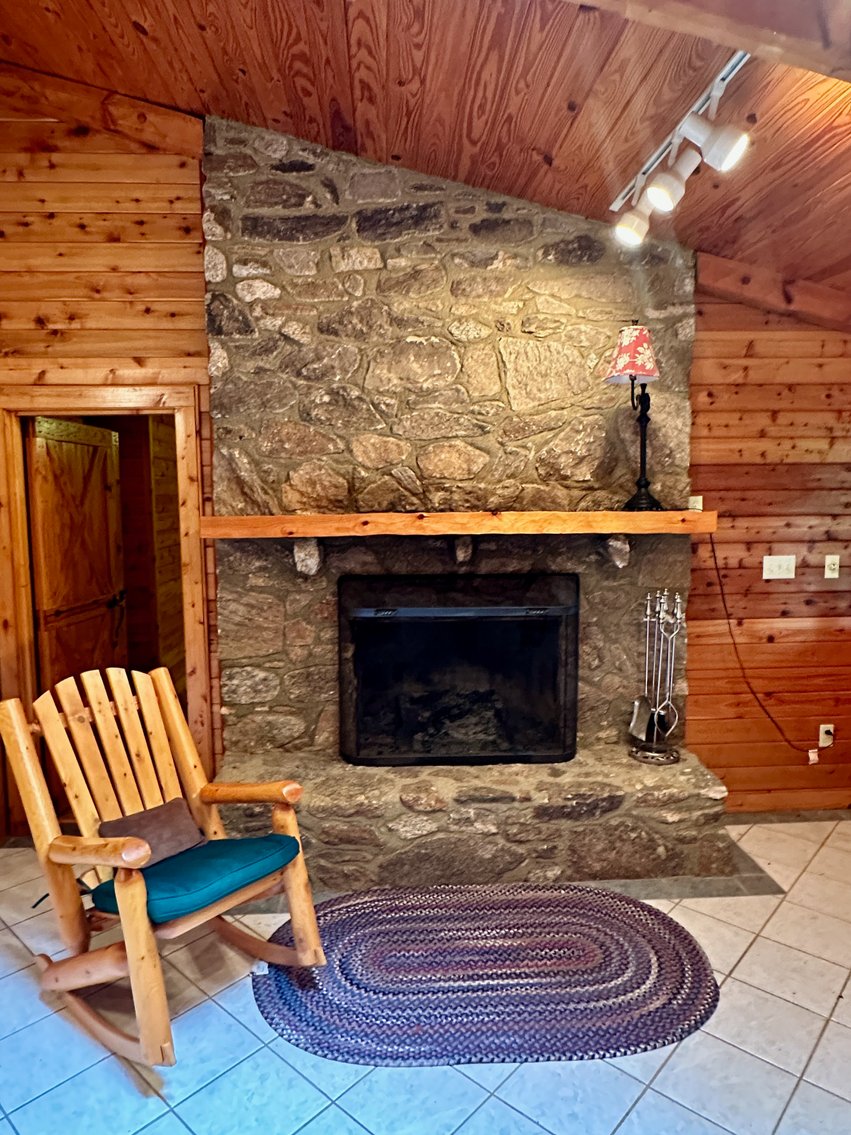 Image for 4 BR/2 BA Log Home on 7.9 +/- Acres w/400' +/- of Rapidan River Frontage & 2 Shops/Garages--Madison County, VA