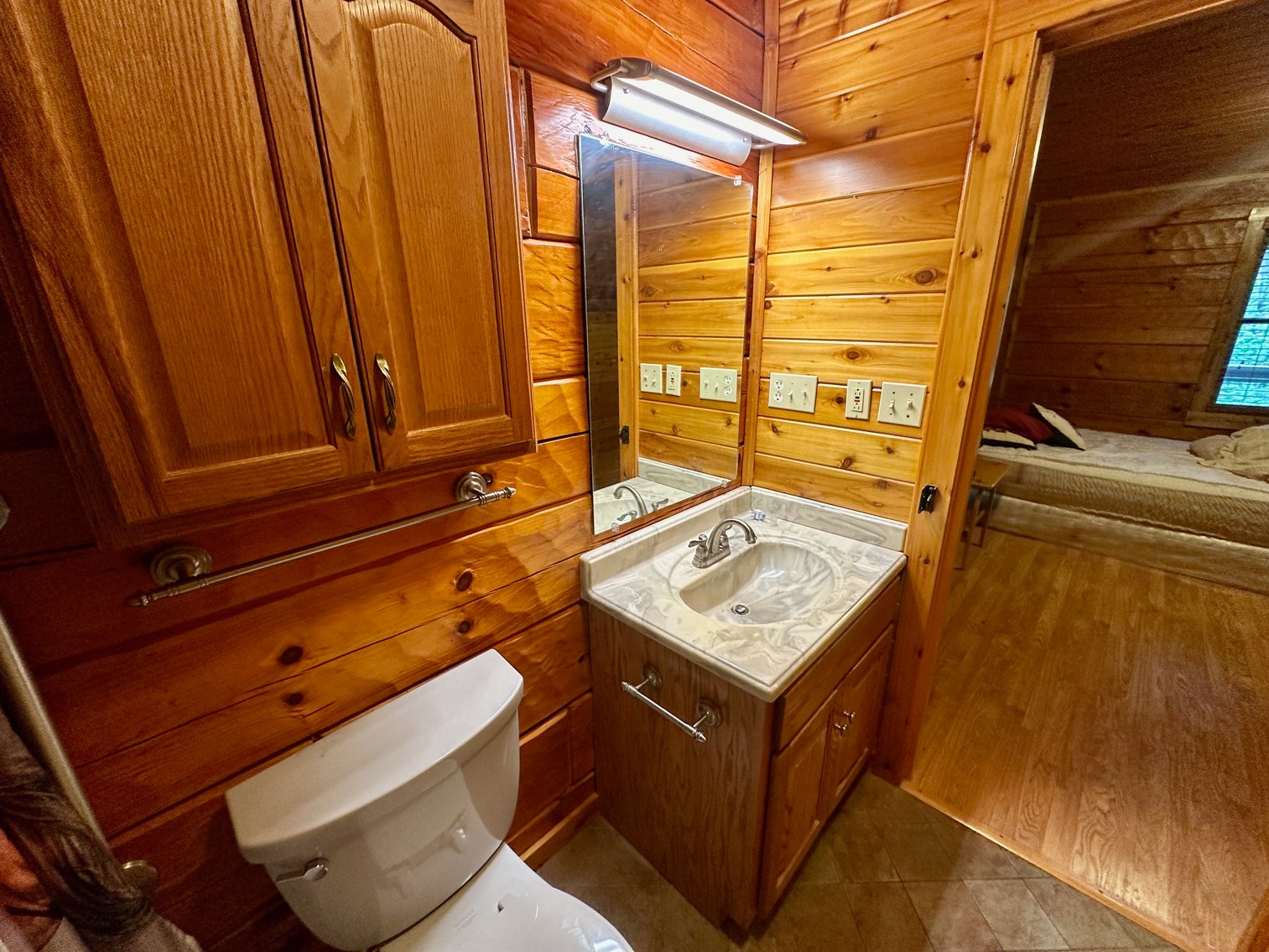 Image for 4 BR/2 BA Log Home on 7.9 +/- Acres w/400' +/- of Rapidan River Frontage & 2 Shops/Garages--Madison County, VA