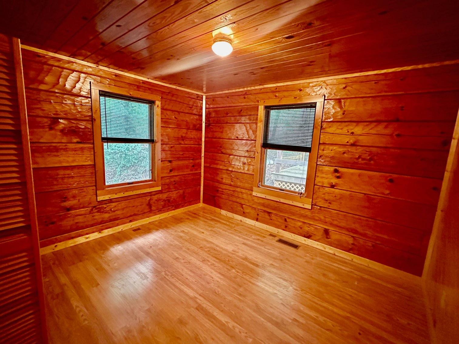 Image for 4 BR/2 BA Log Home on 7.9 +/- Acres w/400' +/- of Rapidan River Frontage & 2 Shops/Garages--Madison County, VA