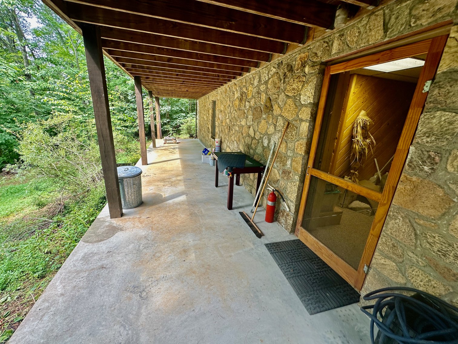 Image for 4 BR/2 BA Log Home on 7.9 +/- Acres w/400' +/- of Rapidan River Frontage & 2 Shops/Garages--Madison County, VA