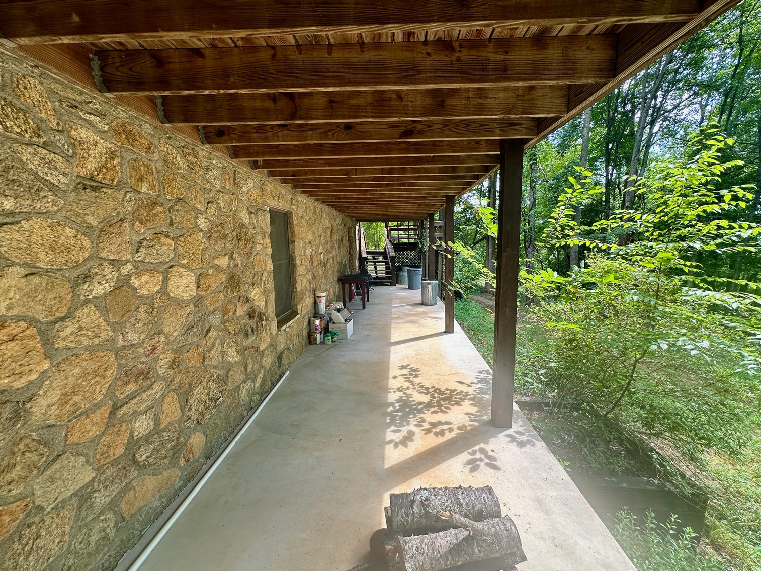 Image for 4 BR/2 BA Log Home on 7.9 +/- Acres w/400' +/- of Rapidan River Frontage & 2 Shops/Garages--Madison County, VA