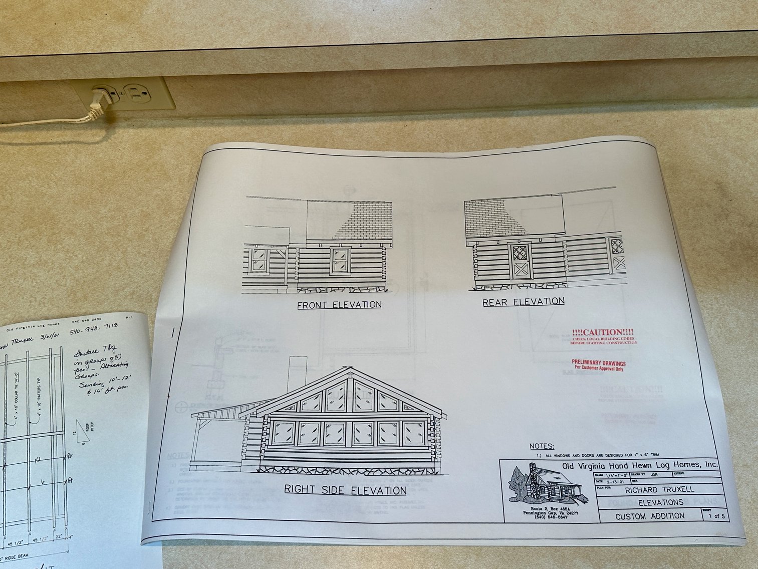 Image for 4 BR/2 BA Log Home on 7.9 +/- Acres w/400' +/- of Rapidan River Frontage & 2 Shops/Garages--Madison County, VA