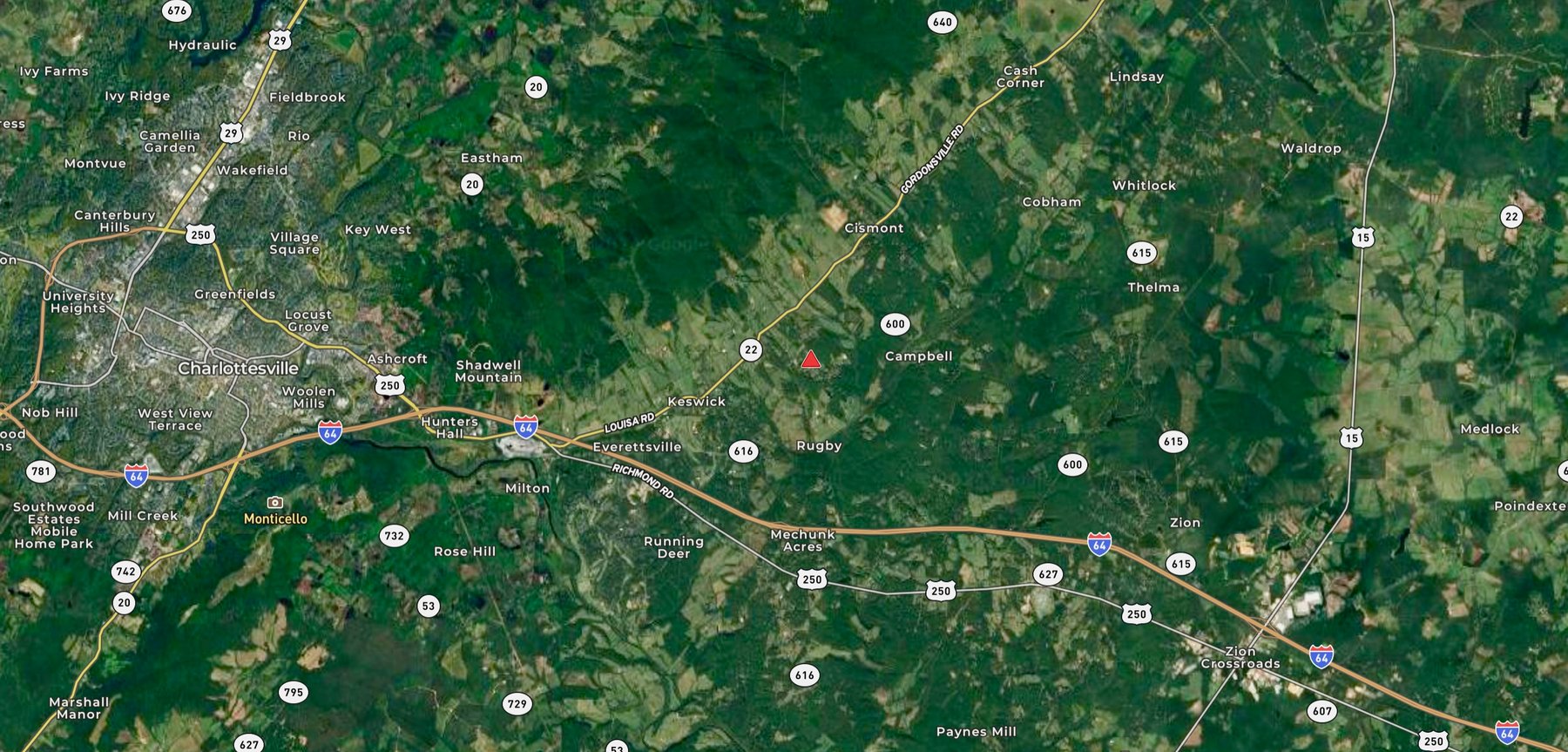 Image for 3 BR/2 BA Single Level Home on 2.3 +/- Acres Located Minutes From Charlottesville, VA--SELLING to the HIGHEST BIDDER!!