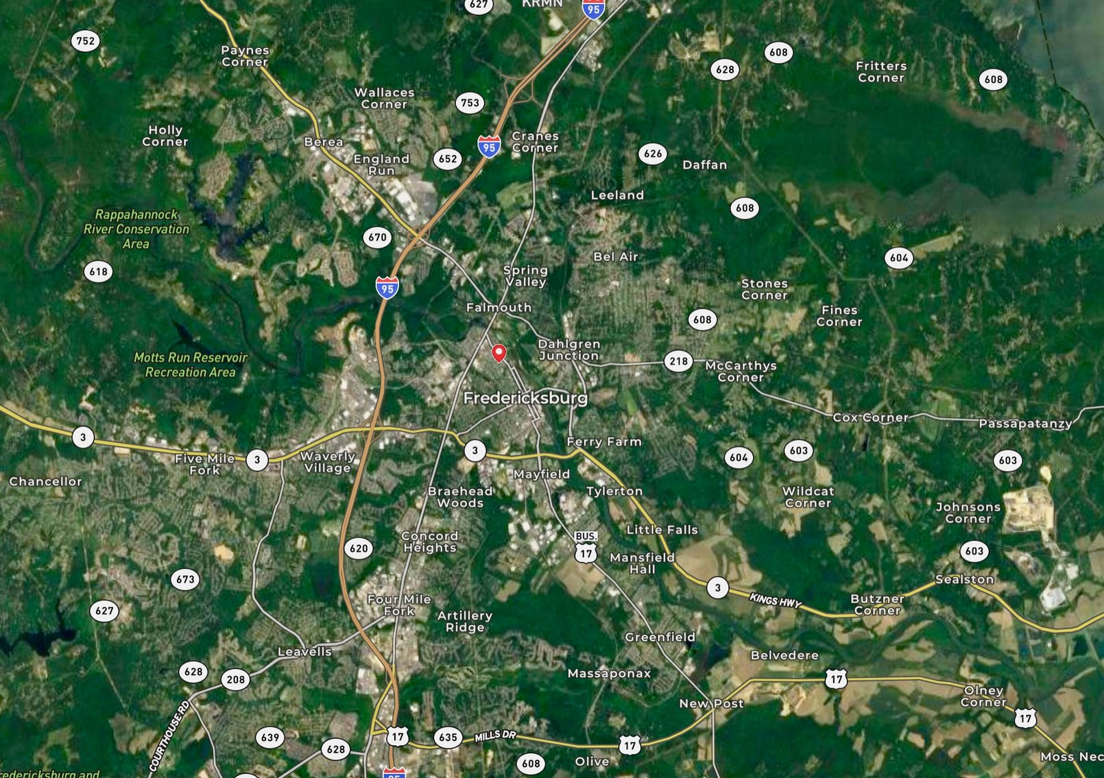 Image for 1.75 +/- Commercial Acres on Princess Anne St. in Downtown Fredericksburg, VA--ONLINE ONLY BIDDING!!