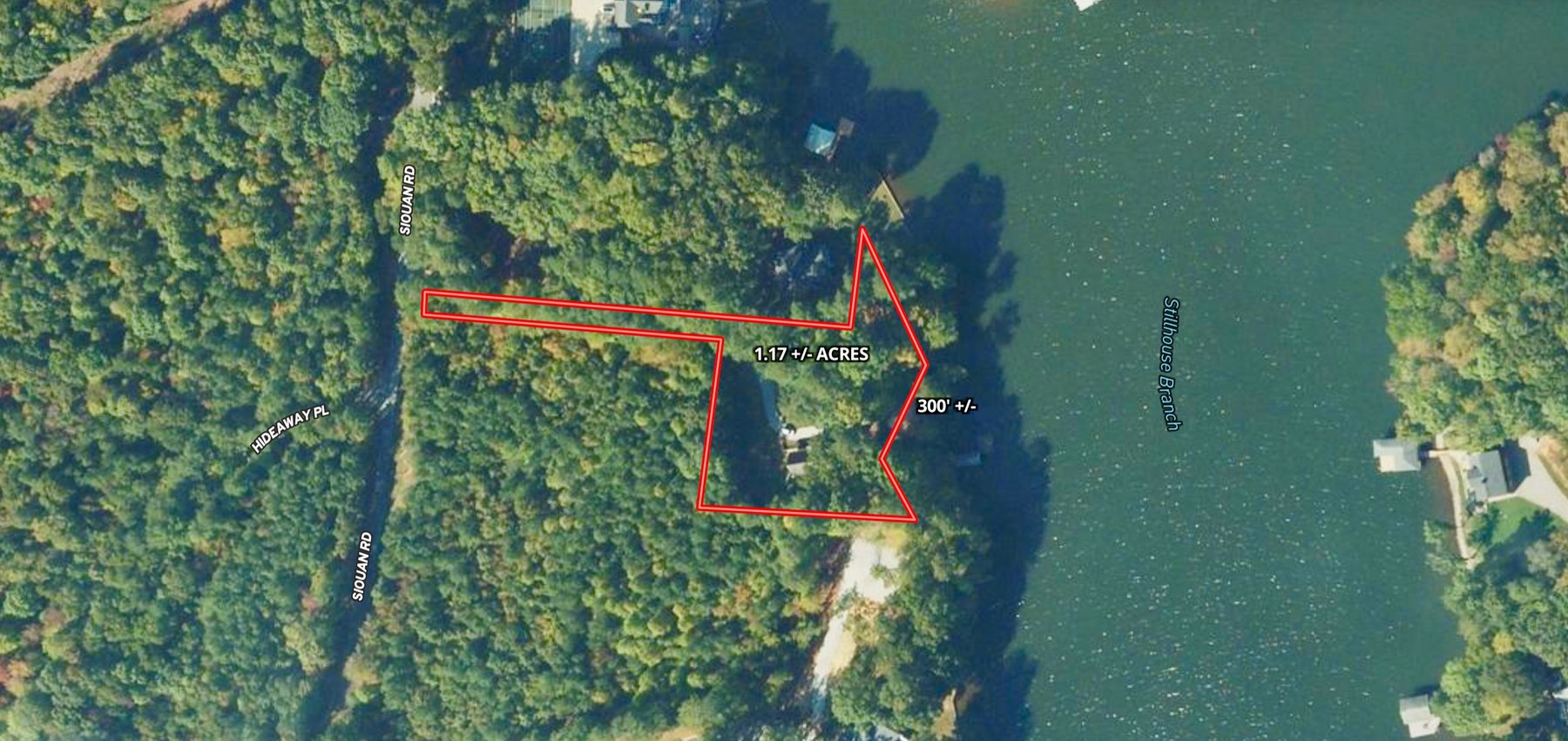 Image for 3 BR/2 BA Lake Gaston Waterfront Home w/Boat House on 1.17 +/- Acre Deep Water Lot--ONLINE ONLY BIDDING!!