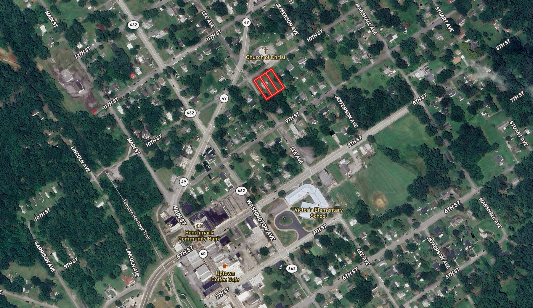 Image for 4 BR/2.5 BA Brick Home w/Basement on Large Corner Lot in the Town of Victoria, VA--ONLINE ONLY BIDDING!!