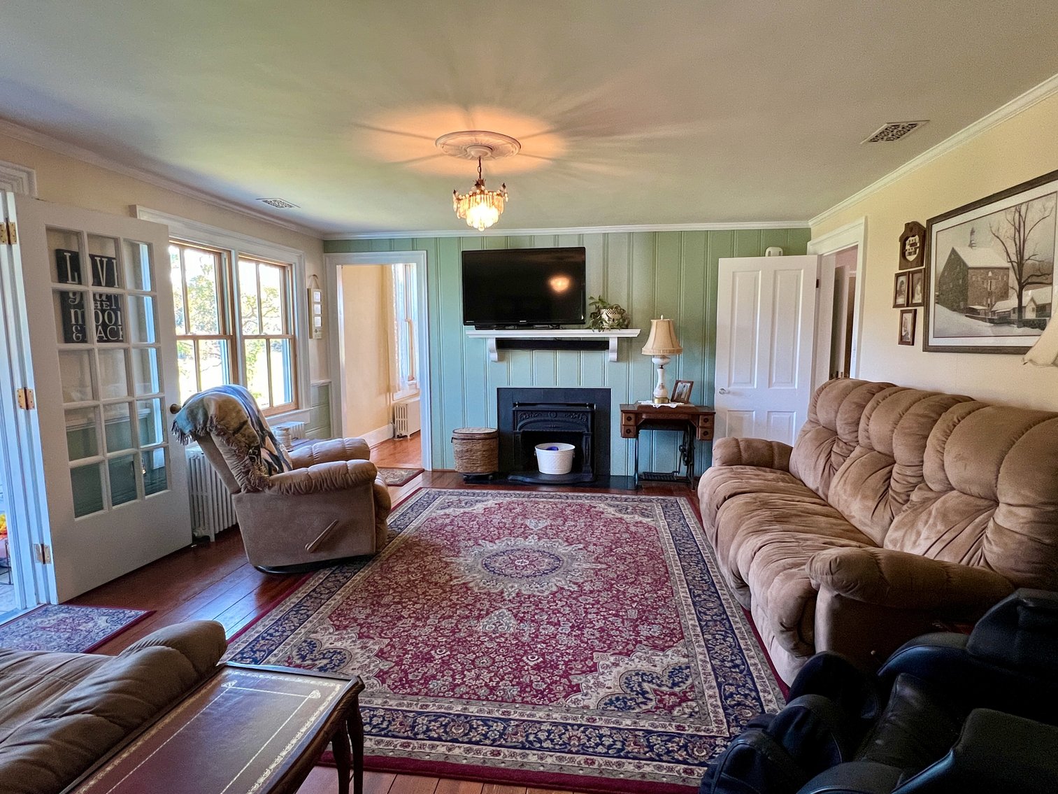 Image for 4 BR/4 BA Victorian/Queen Anne Style Farm House:  Detached Garages/Shops w/Apartment, Pond & Pool on 10.5 +/- Acres in Fauquier County, VA