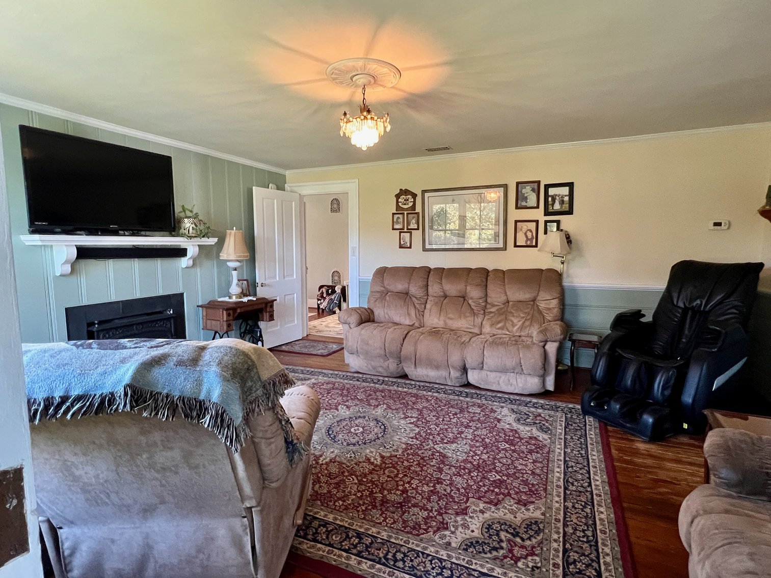 Image for 4 BR/4 BA Victorian/Queen Anne Style Farm House:  Detached Garages/Shops w/Apartment, Pond & Pool on 10.5 +/- Acres in Fauquier County, VA