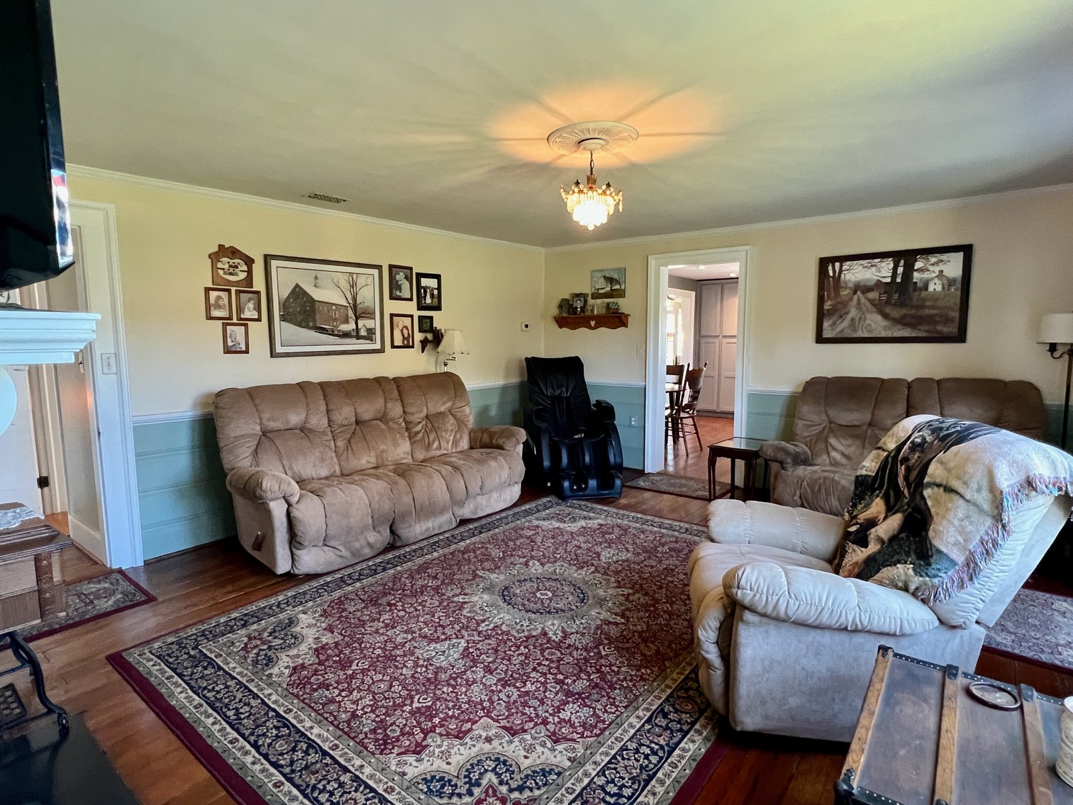 Image for 4 BR/4 BA Victorian/Queen Anne Style Farm House:  Detached Garages/Shops w/Apartment, Pond & Pool on 10.5 +/- Acres in Fauquier County, VA