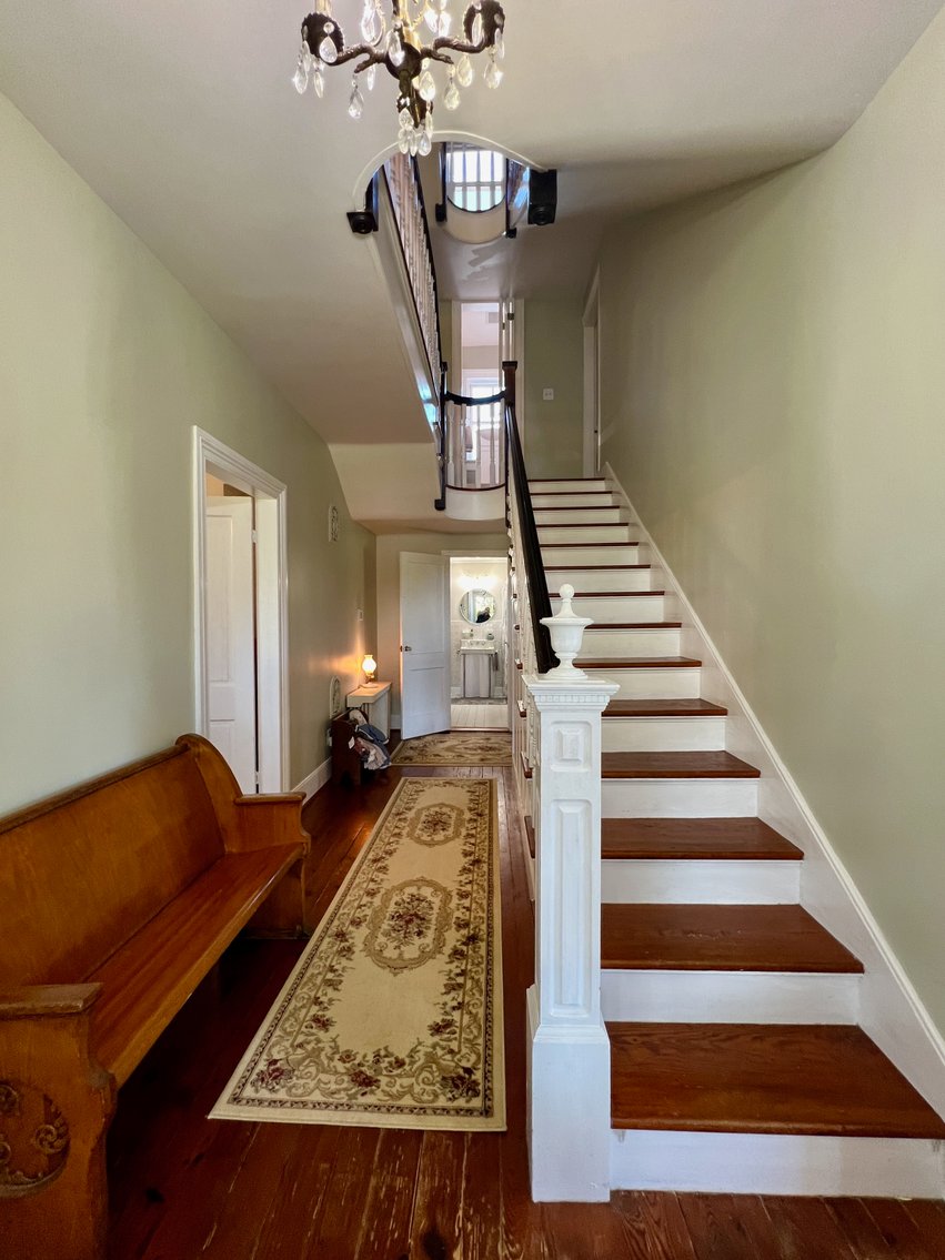 Image for 4 BR/4 BA Victorian/Queen Anne Style Farm House:  Detached Garages/Shops w/Apartment, Pond & Pool on 10.5 +/- Acres in Fauquier County, VA