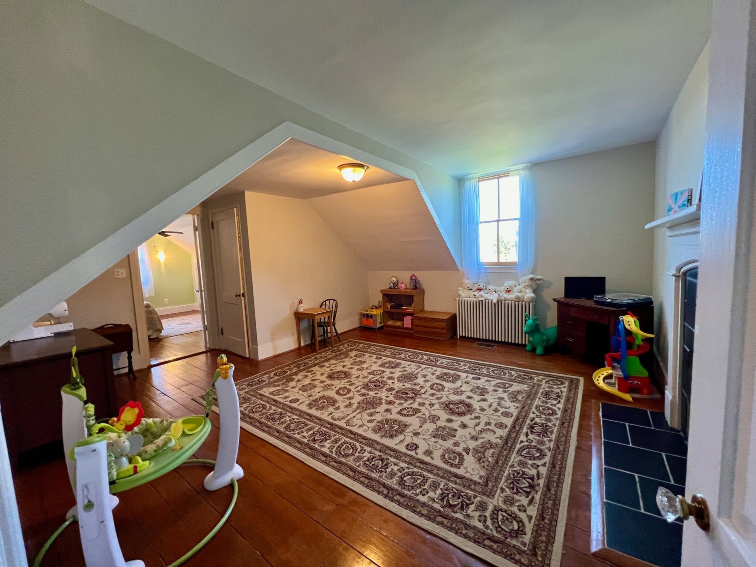 Image for 4 BR/4 BA Victorian/Queen Anne Style Farm House:  Detached Garages/Shops w/Apartment, Pond & Pool on 10.5 +/- Acres in Fauquier County, VA