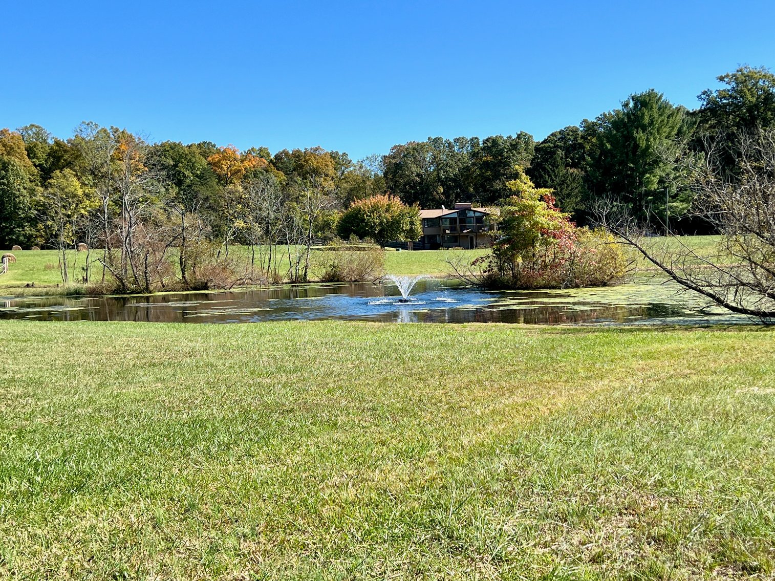 Image for 4 BR/4 BA Victorian/Queen Anne Style Farm House:  Detached Garages/Shops w/Apartment, Pond & Pool on 10.5 +/- Acres in Fauquier County, VA