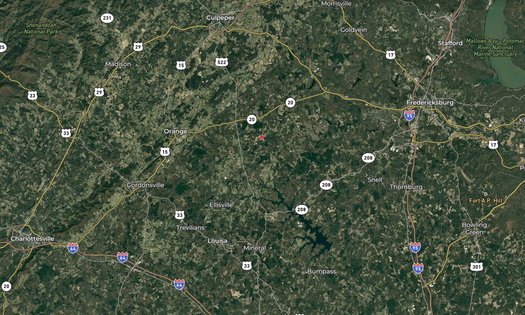 Image for 6.32 +/- Acre Land Parcel w/Road Frontage & Partial Fencing in Orange County, VA--SELLING to the HIGHEST BIDDER!!