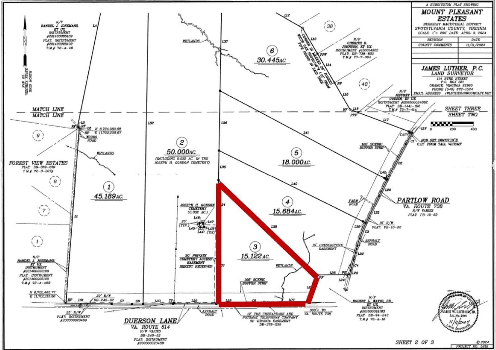 Image for 15.12 +/- Acre Estate Building Lot in Spotsylvania County, VA--SELLING to the HIGHEST BIDDER via ONLINE ONLY BIDDING!!