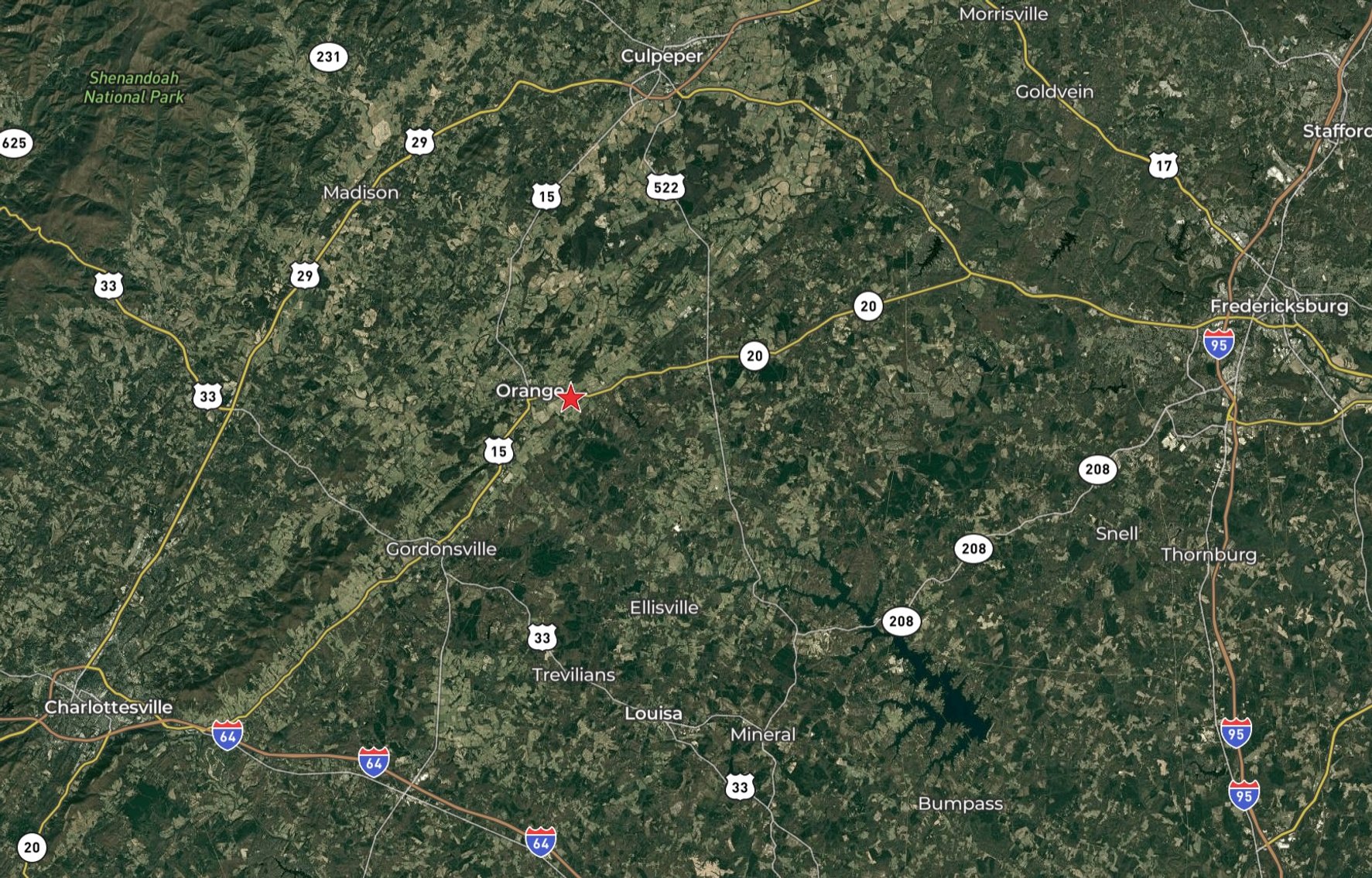 Image for 3 BR/2 BA Home w/5,000 +/- sf. Shop Building on 1.08 +/- Acres in Orange County, VA!!