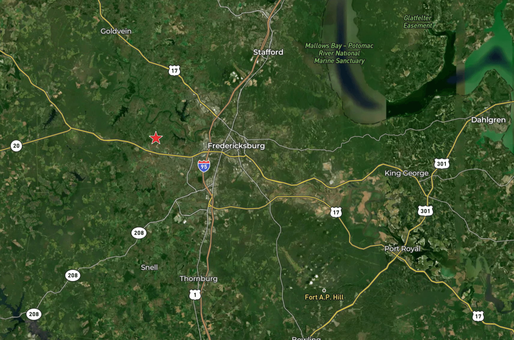 Image for 2 BR/1 BA Home w/Basement & Detached 3 Bay Garage on 5 +/- Acres in Spotsylvania County, VA--ONLINE ONLY BIDDING!!