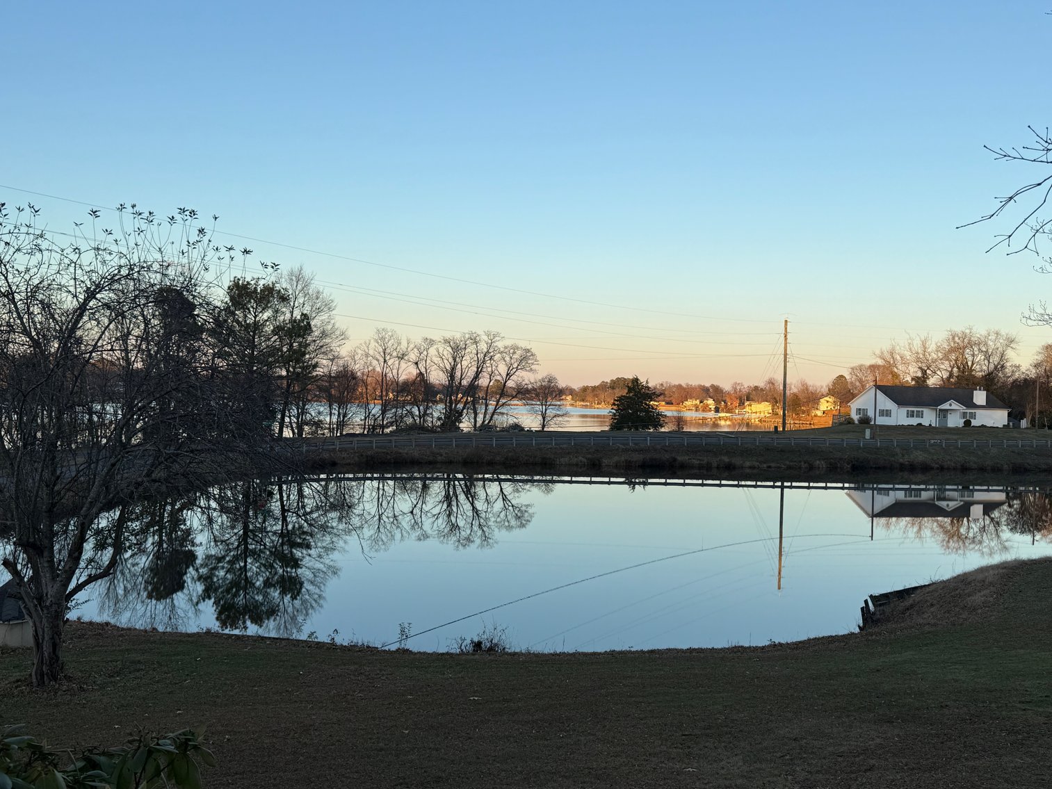 Image for 3 BR/2 BA Brick Home w/Basement Fronting Pond & Views of Mattox Creek in Colonial Beach, VA--SELLING to the HIGHEST BIDDER!!
