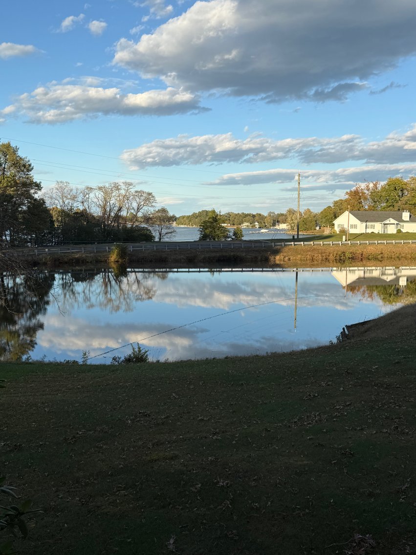 Image for 3 BR/2 BA Brick Home w/Basement Fronting Pond & Views of Mattox Creek in Colonial Beach, VA--SELLING to the HIGHEST BIDDER!!