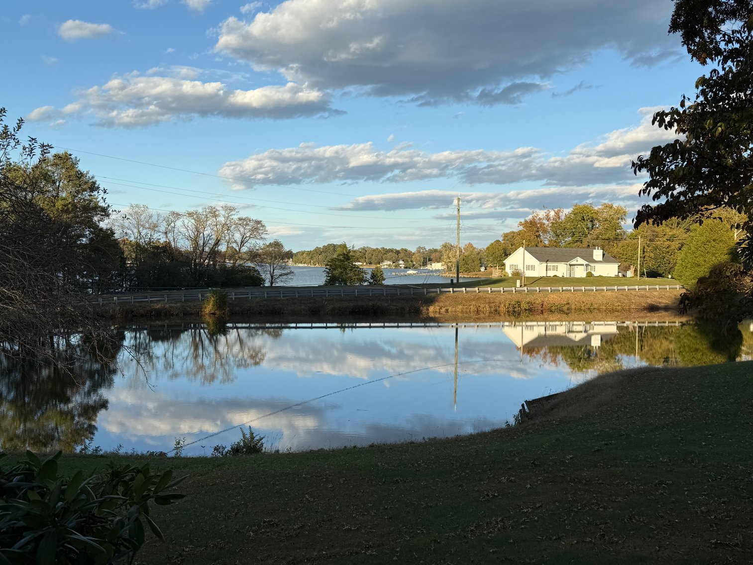 Image for 3 BR/2 BA Brick Home w/Basement Fronting Pond & Views of Mattox Creek in Colonial Beach, VA--SELLING to the HIGHEST BIDDER!!