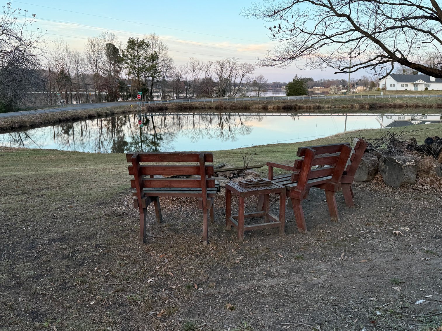 Image for 3 BR/2 BA Brick Home w/Basement Fronting Pond & Views of Mattox Creek in Colonial Beach, VA--SELLING to the HIGHEST BIDDER!!