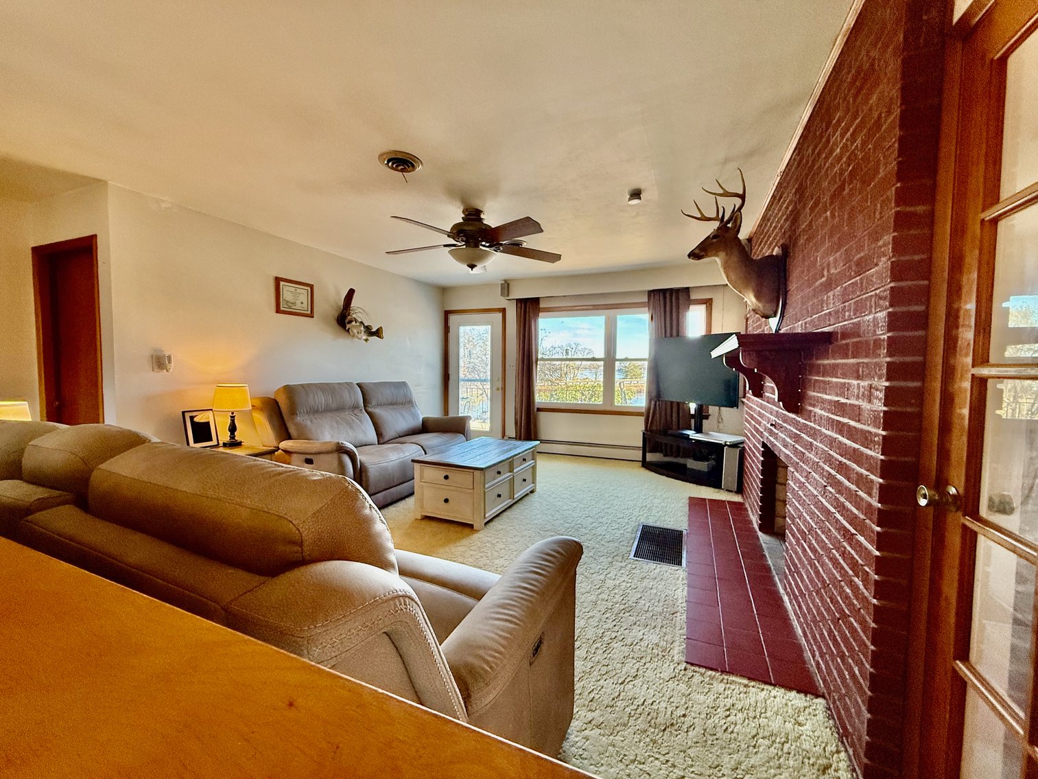 Image for 3 BR/2 BA Brick Home w/Basement Fronting Pond & Views of Mattox Creek in Colonial Beach, VA--SELLING to the HIGHEST BIDDER!!