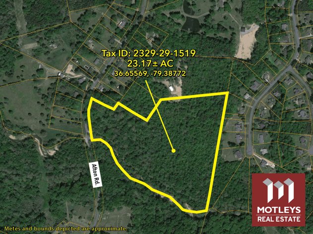 Image for SOLD! | Public Auction | Estate Settlement | Day 1 – Live & Online | Residential Acreage | 23.17± AC | Zoned R-1 | Afton Road | Pittsylvania County, VA