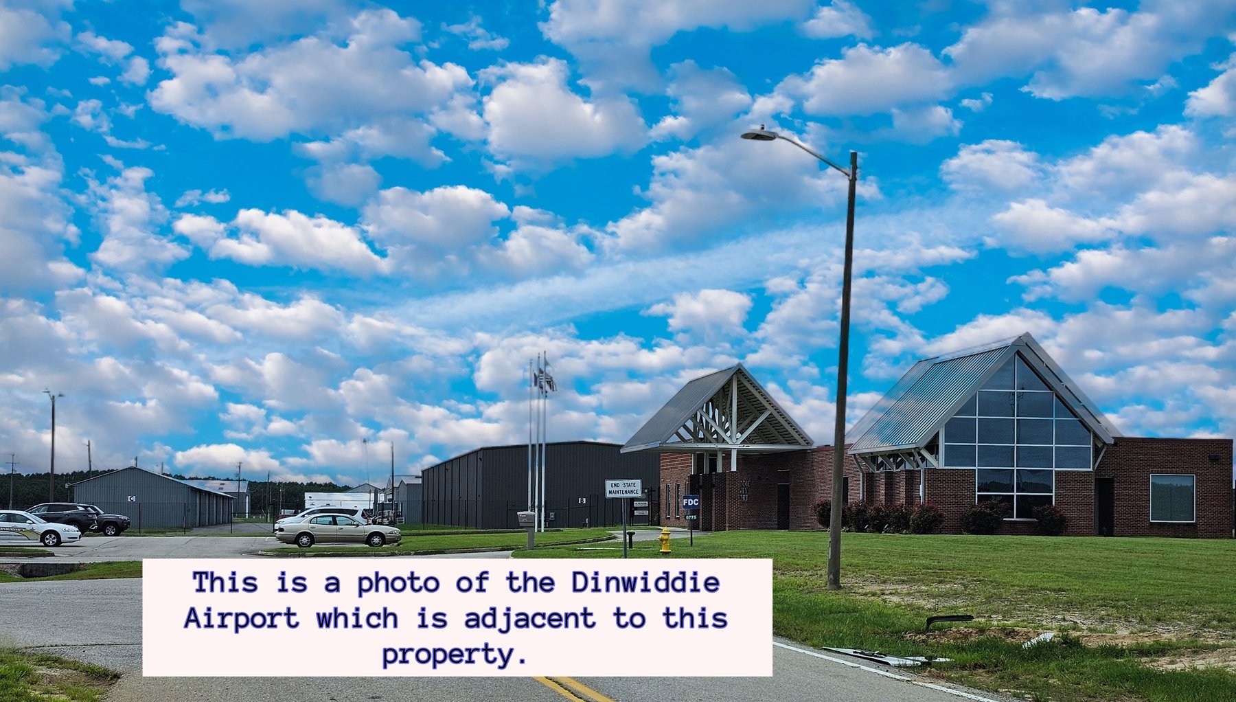 Image for Public Trustee Auction | 2-Story Garage / Warehouse | Built in 2022! | 9,435± SF | Zoned B-2 | Adjacent to Dinwiddie Airport | 6751 Beck Chappell Drive | Dinwiddie, VA