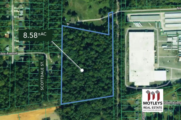 Image for Coming Soon! | Countdown to Closing Event | 8.58± AC Vacant Lot | Single-Family Residential Subdivision Potential | 3211 Rear Scottdale Street | Richmond, VA | 23234 | Part 1 of 2 | Online Only