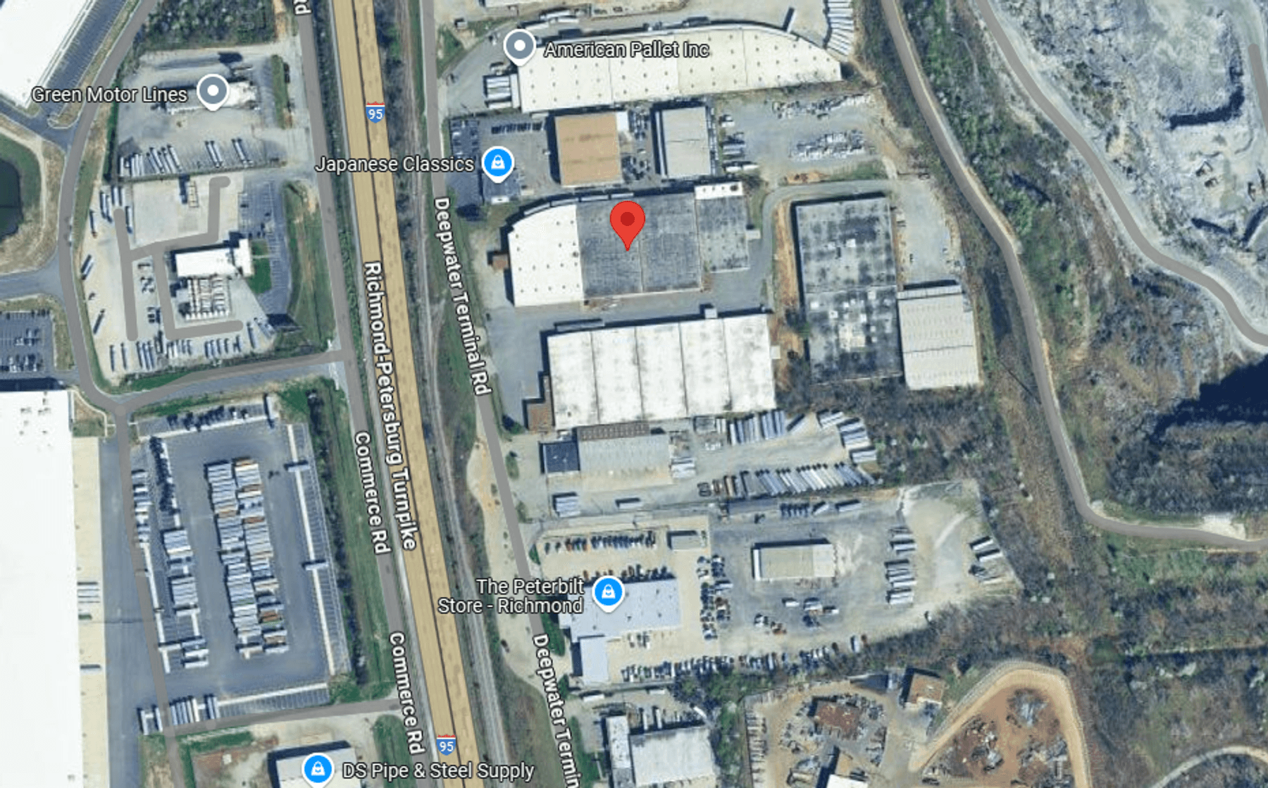 Image for For Lease | 5,000-110,000± SF Industrial Warehouse Space | Proximate to Port of Richmond | Easy Access to I-95 and Key Transportation Corridors | 2700 Deepwater Terminal Road | Richmond, VA