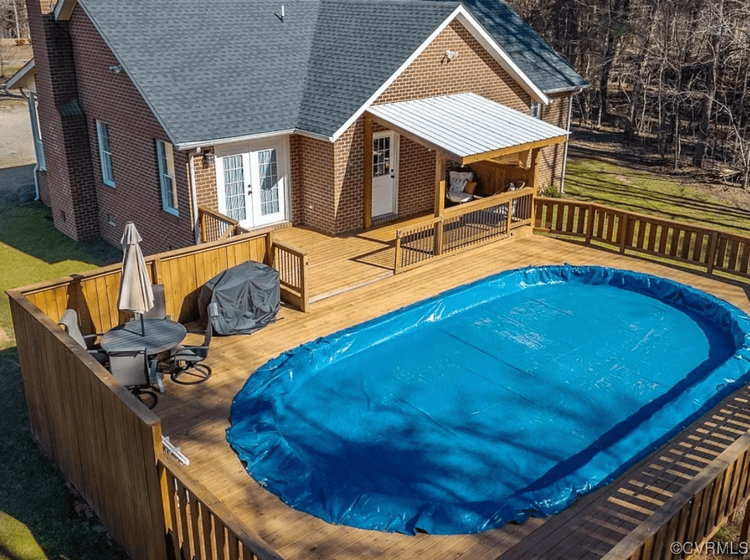 Image for UNDER CONTRACT! 3 BR/2 Bath Brick Home | 1,900± SF | Open Concept Layout | Saltwater Pool | Call Carly to Find Your Dream Home! 25 Pine Ridge Dr | Cumberland, VA