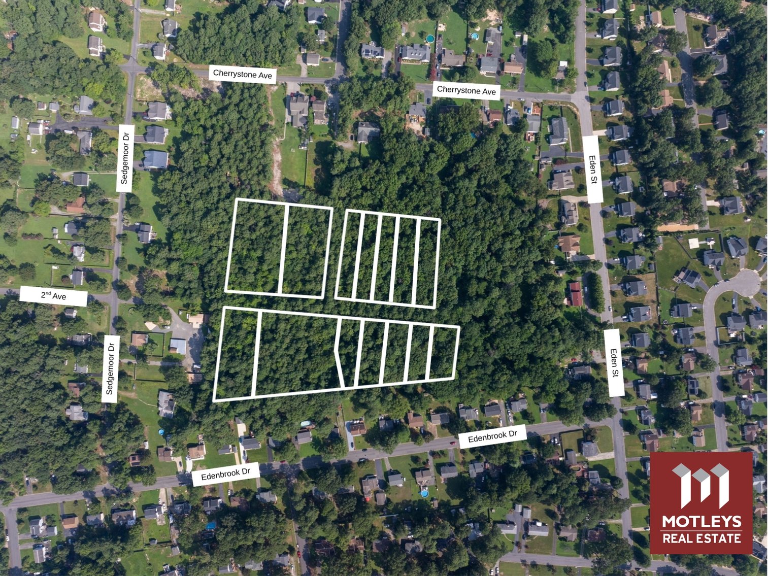 Image for Public Auction | Online Only | 14 Lots Totaling 9.5± Acres | Buildable Plans Available | Brookland Gardens Subdivision | Zoned R-3 | 1203-1310 2nd Ave | Henrico, VA