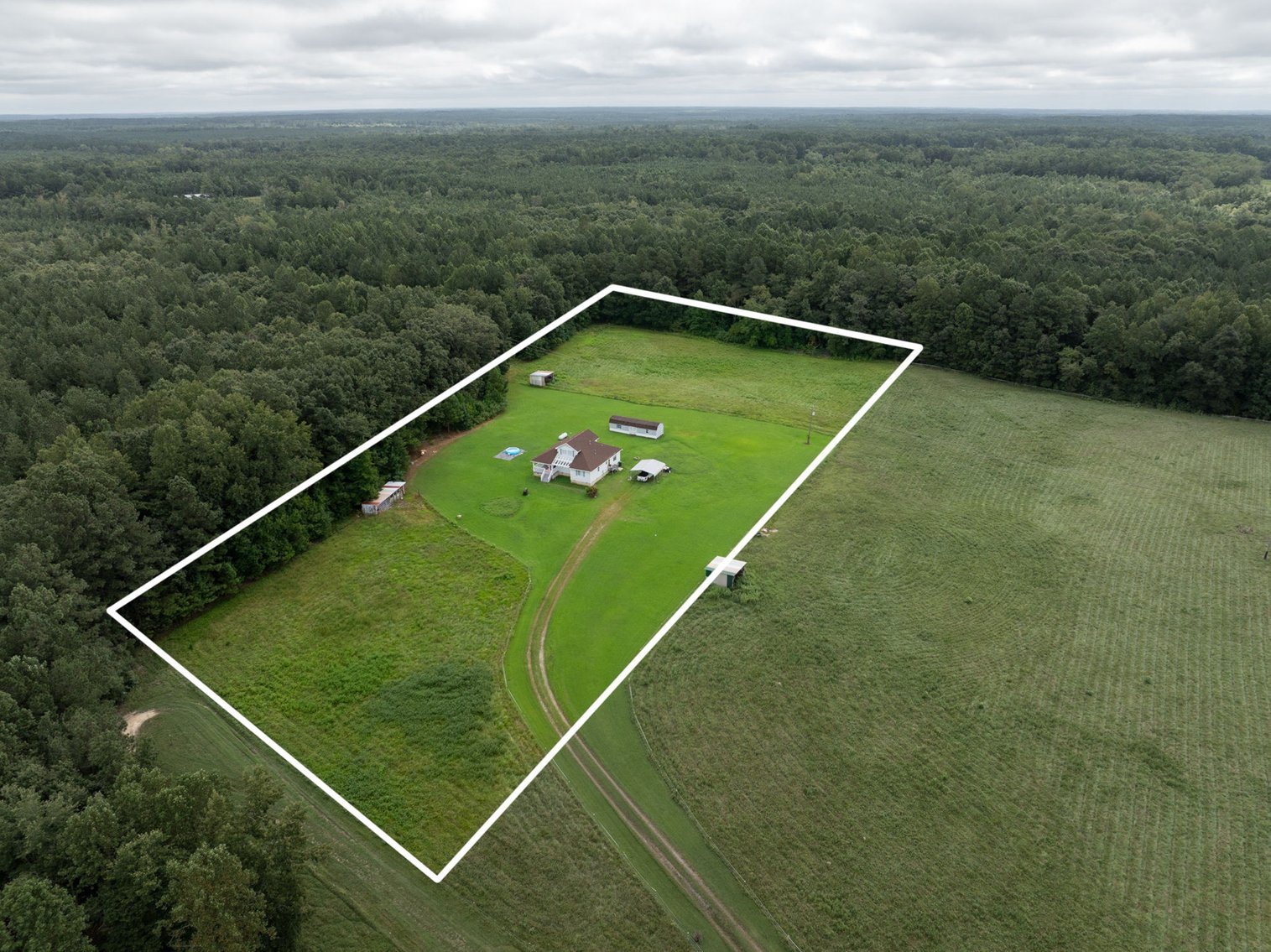 Image for Parcel 1: Single Family Home on 5± Acres - 12351 Willow Oaks Ln., Wilsons, VA 23894