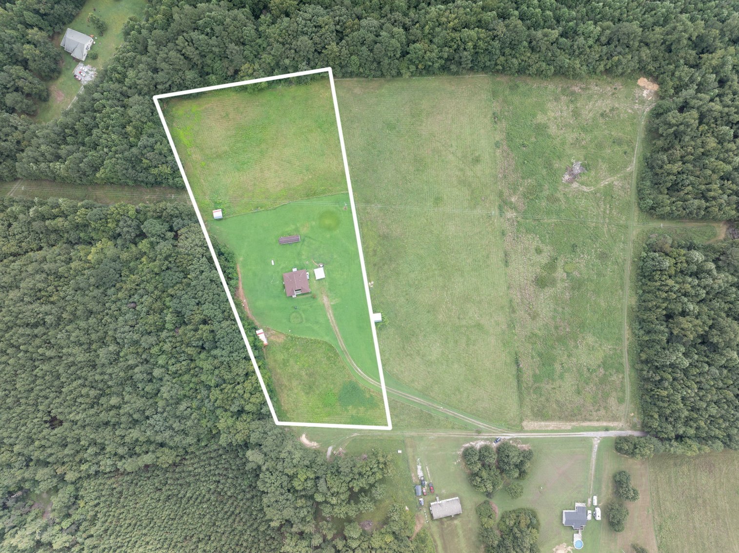 Image for Parcel 1: Single Family Home on 5± Acres - 12351 Willow Oaks Ln., Wilsons, VA 23894