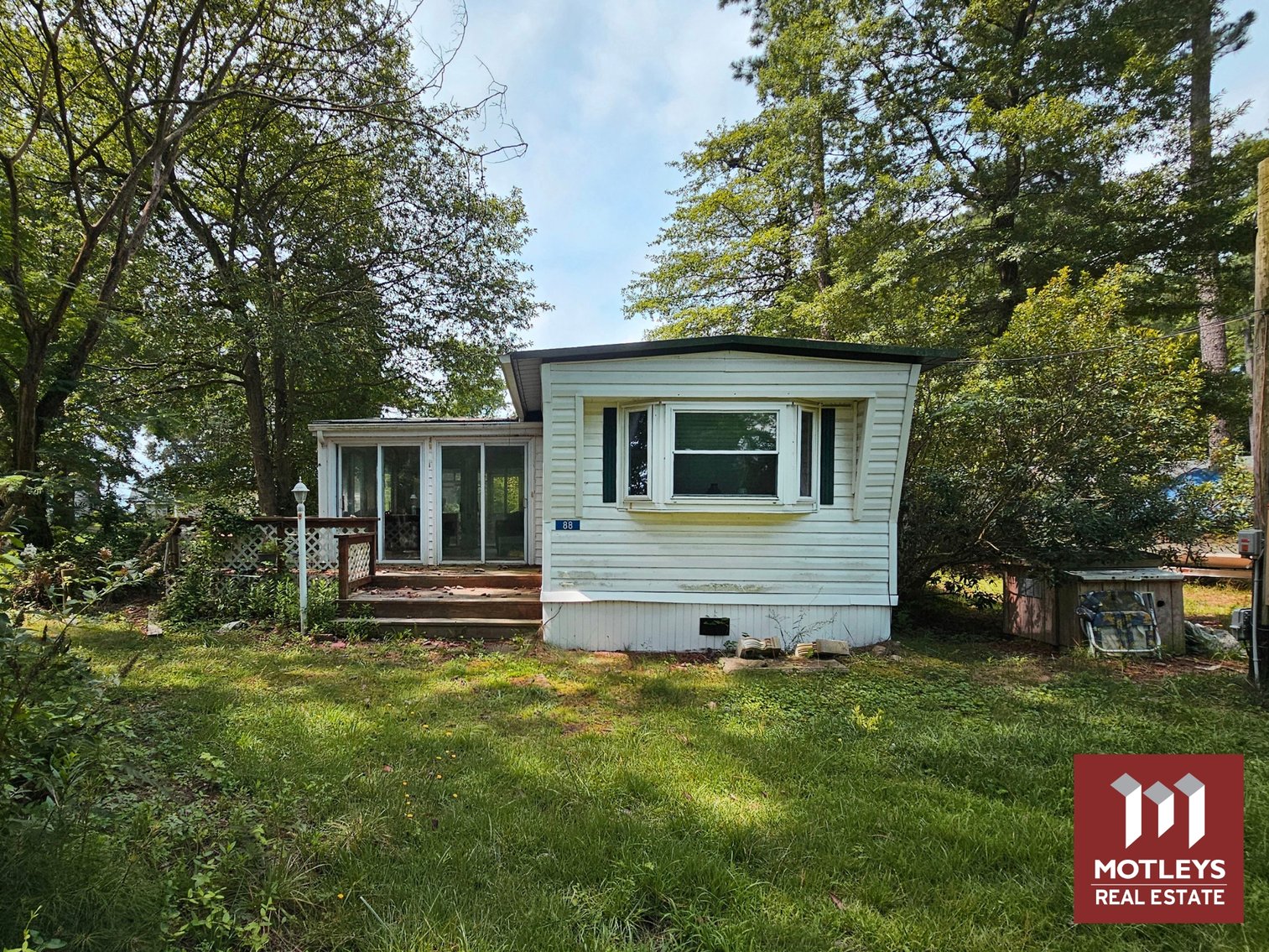 Image for SOLD! | 2 BR/2 BA Manufactured Home with Enclosed Porch in Northern Neck | Minutes from the Chesapeake Bay | 88 Julian Street | Reedville, VA | 22539